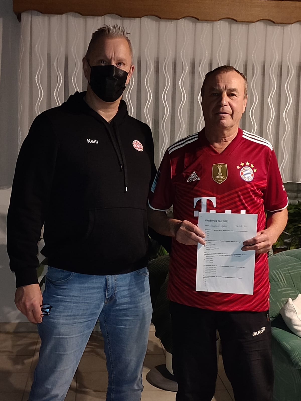 Reinhold Hefner gewinnt Heimtrikot